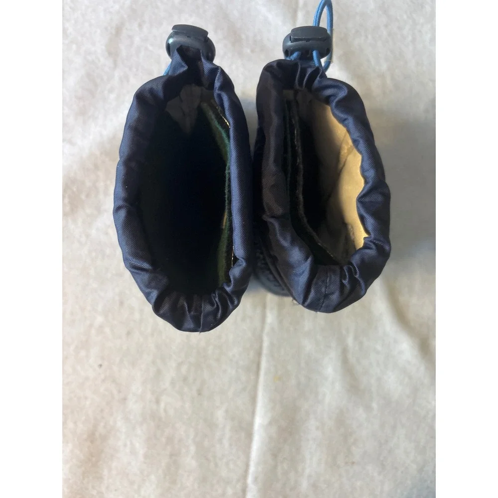 Sorel‎ Snow Boots Toddler 9 Navy Blue Excellent Waterproof Insulated NC1885-464